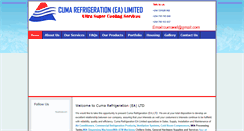 Desktop Screenshot of cumarefrigeration.com